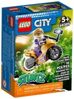 Lego City Stuntz Трюковый мотоцикл с экшн-камерой 92 дет. 60309