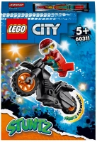 Lego City Stuntz Огненный трюковый мотоцикл 11 дет. 60311