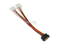 Аксессуар Gembird Cablexpert SATA 15pin - 2xMolex 4pin 20cm CC-SATA-2MOLEX-20CM