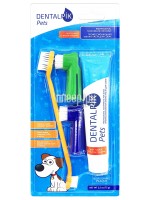 Зубная паста для собак Dentalpik Pets Говядина + 3 щетки 05.4473