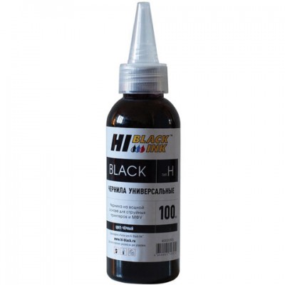 Чернила Hi-Black универсальные Black для HP 15070103961U