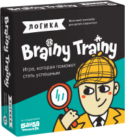 Головоломка Brainy Trainy Логика 80 карточек УМ266