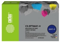 Чернила Cactus CS-EPT6641-4 Multicolor для Epson L100/L110/L120/L132/L200/L210