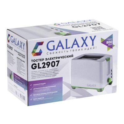 Тостер Galaxy GL 2907 White-Green