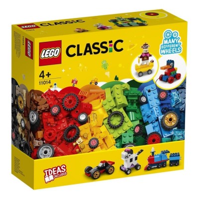 Конструктор Lego Classic Кубики и колёса 653 дет. 11014