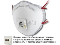 Защитная маска 3M 8833 класс защиты FFP3 (до 50 ПДК) 7100057145