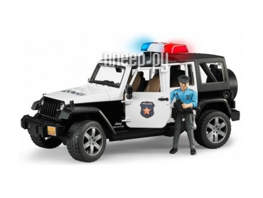 Полицейский внедорожник Bruder Jeep Wrangler Unlimited Rubicon 02-526