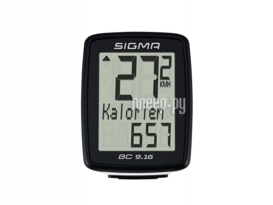 Велокомпьютер Sigma Sport BC 9.16 Topline SIG_09160