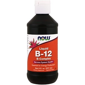 NOW B-12 Liquid B-Complex 8 oz