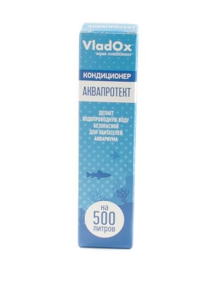 Средство Vladox Aquaprotect 81415 - Кондиционер для подготовки водопроводной воды 50ml на 500L