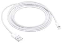 Аксессуар APPLE Lightning to USB Cable 2m для iPhone 5 / 5S / SE/iPod Touch 5th/iPod Nano 7th/iPad  4/iPad mini MD819ZM/A