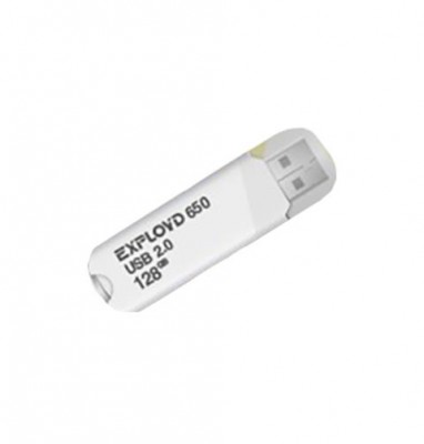 USB Flash Drive 128Gb - Exployd 650 EX-128GB-650-White