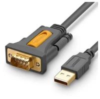 Аксессуар Кабель Ugreen USB-A - DB9 RS-232 2m 20222