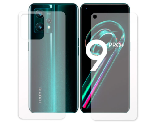 Гидрогелевая пленка LuxCase для Realme 9 Pro+ 0.14mm Front&Back Transparent 90521