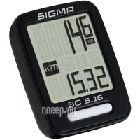 Велокомпьютер Sigma Sport BC 5.16 TopLine Black SIG_05160