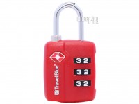 Кодовый навесной замок для багажа Travel Blue TSA Combination Lock Red 036_RED
