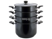 Пароварка Kamille 3-х уровневая 26cm 5833