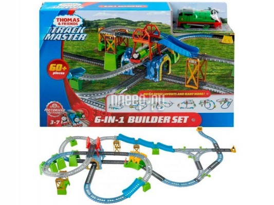 Игрушка Mattel Thomas & Friends Железная дорога 6 в 1 00-00297651