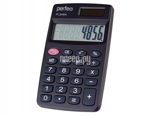 Калькулятор Perfeo Black PF_B4856