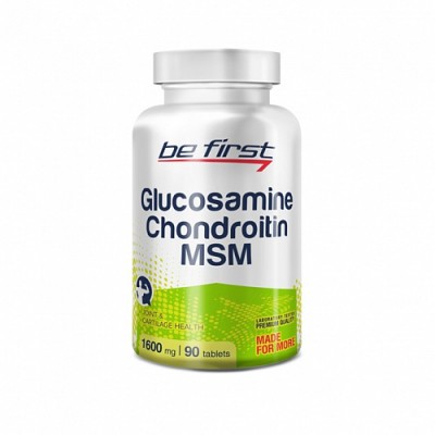 Be First Glucosamine+Chondroitin+MSM, 90 таблеток