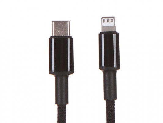 Аксессуар Baseus High Density Braided USB Type-C - Lightning 20W 2m Black CATLGD-A01