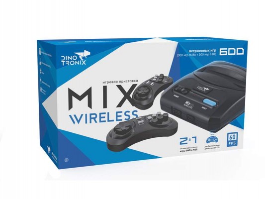 Игровая приставка Dinotronix Mix Wireless ZD-01B 600 игр ConSkDn113