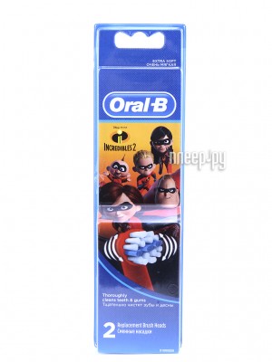 Сменная насадка Braun Oral-B EB10K Kids Incredibles2