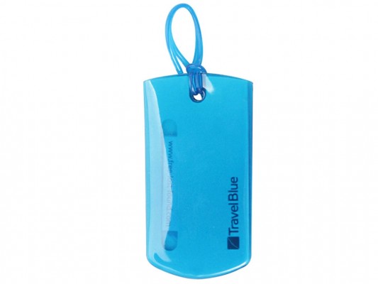 Комплект багажных бирок Travel Blue Jelly ID Tag 2шт Blue 016_BLU
