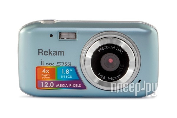 Фотоаппарат Rekam iLook S755i Metallic Grey