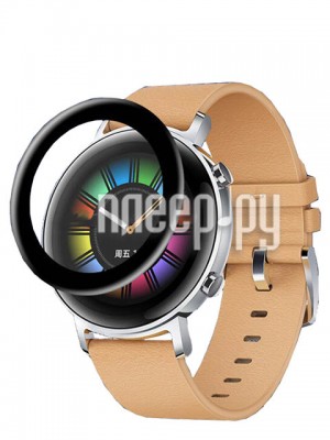 Аксессуар Полимерное защитное стекло Red Line для Amazfit GTR 2e PMMA 3D Black УТ000024027