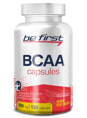 Be First BCAA Capsules, 120 капсул