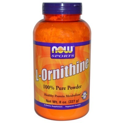 NOW L-Ornithine Powder 8 Oz