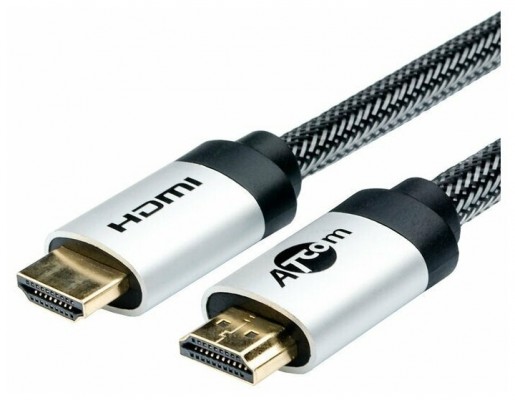 Аксессуар ATcom HDMI 2m Metal Gold АТ15265