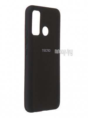 Чехол Svekla для Tecno Camon 15 Silicone Soft Touch Black ST-TEC15-5