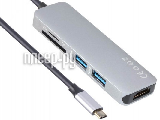 Vcom USB Type-C M to HDMI + 2xUSB 3.0 CU430M