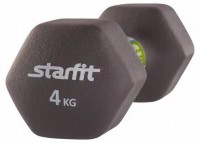 Гантель Starfit DB-201 4kg Grey УТ-00009073