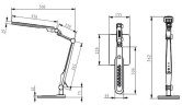 Настольная лампа National NL-81LED
