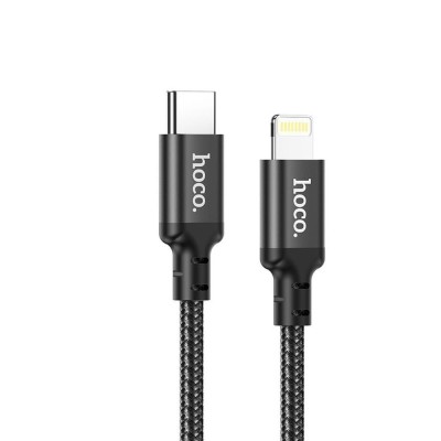 Аксессуар Hoco X14 Times speed USB Type-C - Lightning 1m Black 6931474752192 / 0L-00053232