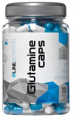 Rline Glutamine RLINE 200 caps