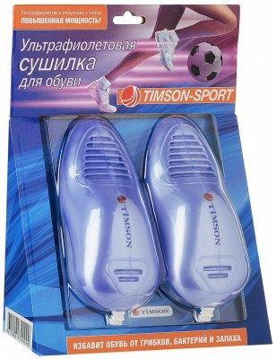 Электросушилка для обуви TiMSON Sport 2424 (390090) ультрафиолетовая