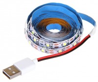 Светодиодная лента URM 2535 60LED 5V 3.6W 10-12Lm IP22 6500K с USB-коннектором N01027