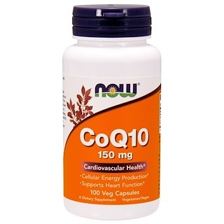 NOW CoQ10 150 mg 100 vcaps