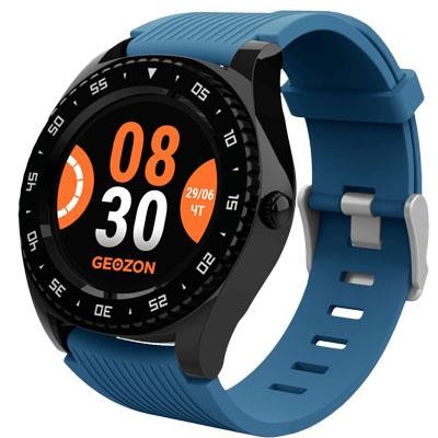 Умные часы Geozon Titanium Blue G-SM10BLKB