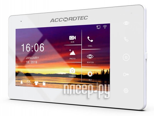 Видеодомофон AccordTec AT-VD A752C/SD WH