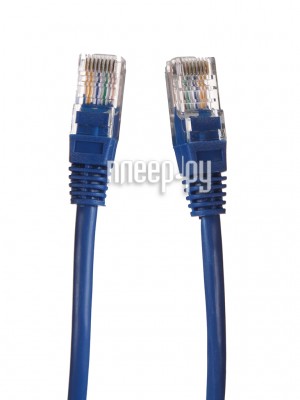 Сетевой кабель Gembird Cablexpert UTP cat.5e 7.5m Blue PP12-7.5M/B