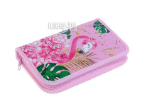 Пенал Calligrata Розовый фламинго 4235218