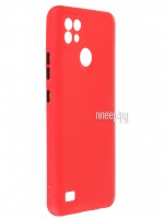 Чехол Neypo для Realme C21 Soft Matte Silicone Red NST22019