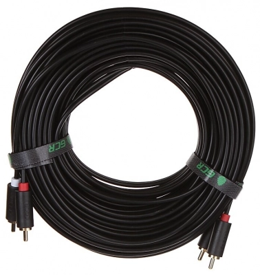 Аксессуар GCR 2xRCA - 2xRCA 12.5m Black GCR-53111