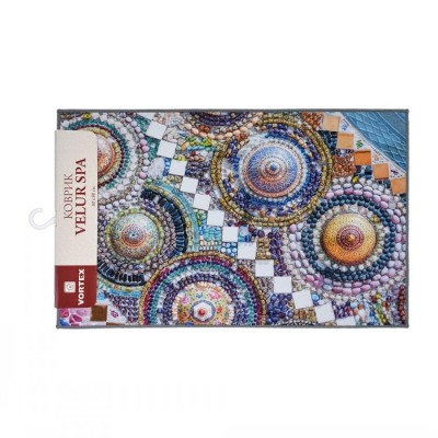Коврик Vortex Velur SPA Смальта 50x80cm 24291