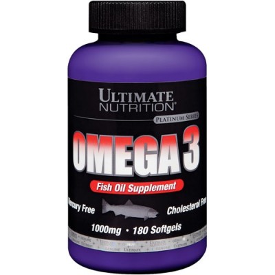 Ultimate Nutrition Omega-3 1000 mg 180 Softgels